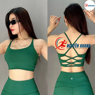 Áo Tập Thể Thao Nữ Tập Gym,Yoga Aerobic Cao Cấp ( kèm Mút áo)