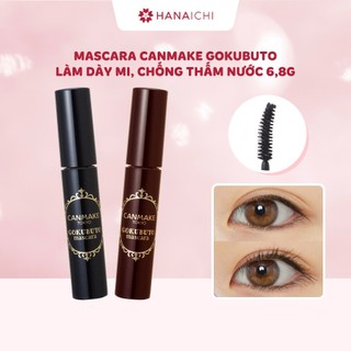  Mascara Canmake Gokubuto làm dày mi chống thấm nước 6,8g - Nội địa Nhật 