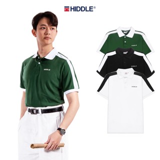 Áo thun polo nam cao cấp phối màu HIDDLE vải cotton cá sấu thoáng mát nhiều size | H7-T4