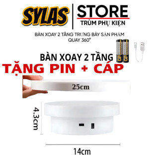 Bàn xoay chụp ảnh  sản phẩm, trưng bày , bàn xoay phát sóng trực tiếp