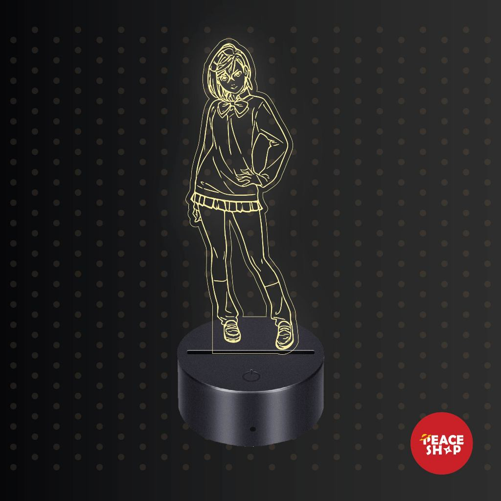 Đèn led 3D khắc Dandadan Anime Manga Dandadan nhiều mẫu - đèn ngủ trang trí phòng khách phòng ngủ