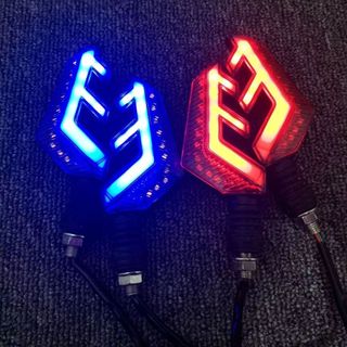 Cặp Đèn Xi Nhan LED Xe Máy, Có Chạy Rượt Đuổi - 5 Mẫu Nhiều Màu Đẹp (1 Cặp)