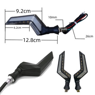 Cặp Đèn Xi Nhan LED Xe Máy, Có Chạy Rượt Đuổi - 5 Mẫu Nhiều Màu Đẹp (1 Cặp)