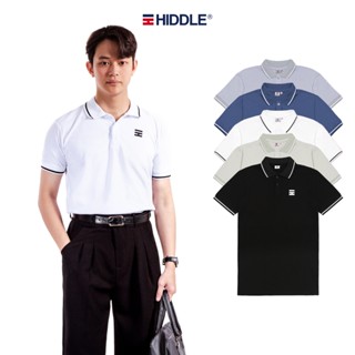 Áo polo nam basic viền tay cao cấp HIDDLE nhiều size vải cotton cá sấu thoáng mát | H7-T2