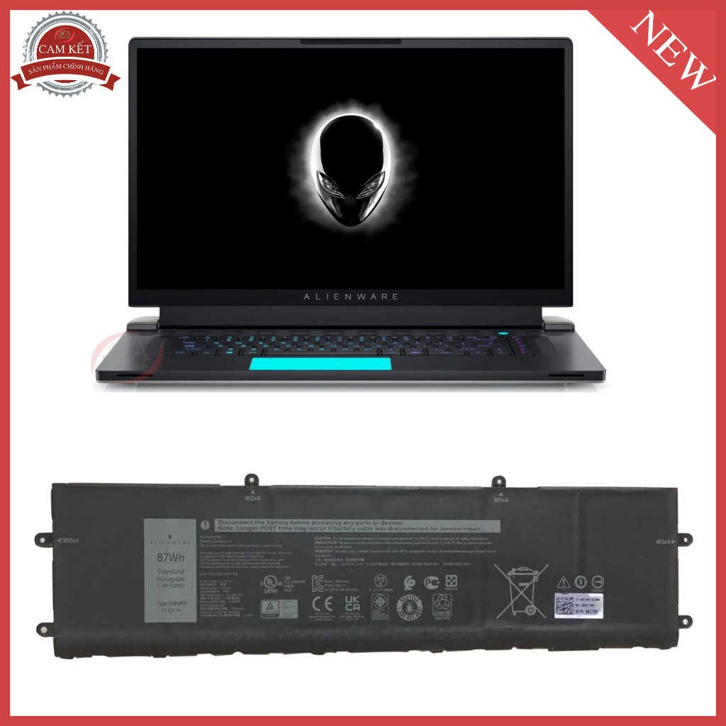 Pin Sạc Dell Alienware x17 R1