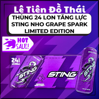 Thùng 24 Lon 330ml Sting Tím, Xanh Dương Limited Edtion