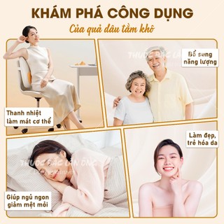 Quả dâu tằm khô 500g, dâu tằm nguyên trái, quả đều, dùng pha trà hoa quả, vị chua ngọt tự nhiên