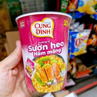 Mì Cung Đình Hương Vị Lẩu Tôm Chua Cay/ Bò Hầm Cốc 71g/65g