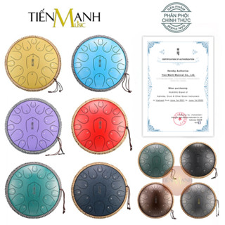 [Chính Hãng, Kèm HD Học] Trống Tank Hluru 15 Note THL15, TWH15 13inch - Trống Không Linh Nốt Lưỡi Thép Drum