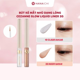  Bút kẻ mắt nhũ dạng lỏng Cezanne Glow Liquid Liner 2g - Nội địa Nhật 