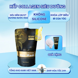Kem hấp ủ tóc collagen siêu dưỡng phục hồi chăm sóc tóc hương nước hoa Kami