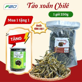 TẢO XOẮN CHILE GÓI 250G - {TẶNG 1 HŨ RONG BIỂN SẤY MÈ CHAY} - TẢO XOẮN CHILE LOẠI 1