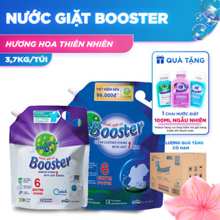 Túi Nước Giặt Xả BOOSTER Đậm Đặc Cao Cấp Giặt Sạch Và Lưu Hương Trên Từng Sợi Vải.