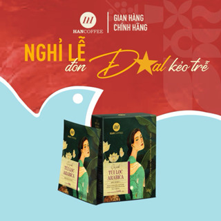 Cà Phê Túi Lọc HANCOFFEE ARABICA Cafe Phin Giấy tiện lợi 5 gói/ hộp