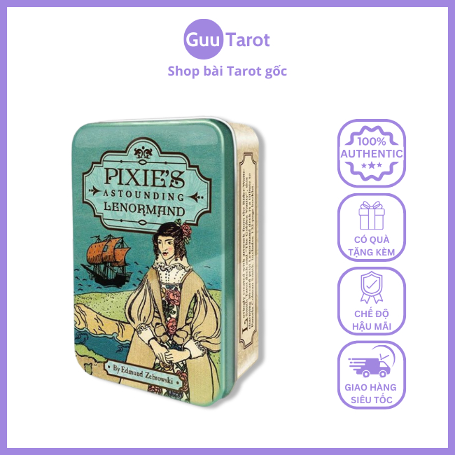 Bộ Bài Pixie’s Astounding Lenormand (Guu Tarot Shop)