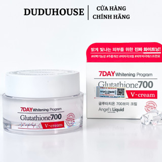 Kem Dưỡng Hỗ Trợ Sáng Da, Mờ Thâm Nám Angel's Liquid 7Day Glutathione 700 V-Cream 50ml Duduhouse