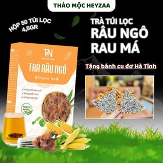 Trà râu ngô Thảo Mộc Heyzaa 50 túi lọc giúp lợi tiểu, thanh nhiệt mát gan giảm say