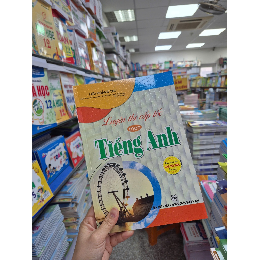sách - luyện thi cấp tốc môn tiếng anh (dùng chung các bộ sgk hiện hành) - HA