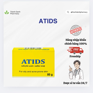 Xà Phòng Tắm ATIDS Soap 80g - Giảm Mụn Lưng, Giúp Làm Sạch Da