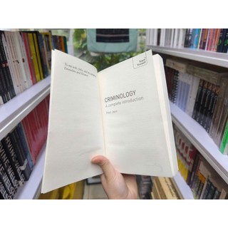 Sách - Criminology: A Complete Introduction by Peter Joyce - Nonfiction / Psychology in English