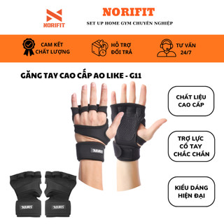 Găng Tay G11 Tập Gym Kết Hợp Bảo vệ Cổ Tay Thoáng Khí