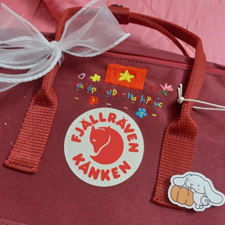 Balo Kanken Thêu Cờ Tổ Quốc, Độc Lập, Tự do