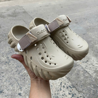 Giày Sục Nam Nữ Đúc Nguyên Khối. Giày Sục Cros Echo Unisex Đế Cao Chống Thấm Nước, Kiểu Dáng Thể Thao Mẫu Mới Nhất