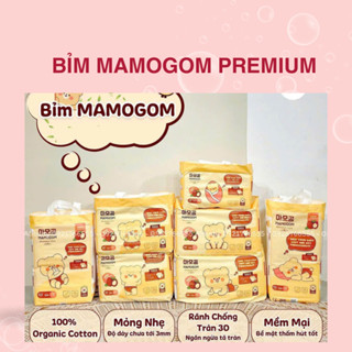 [KHÔNG QUÀ] Tã/ Bỉm MAMOGOM hữu cơ cao cấp công nghệ Hàn Quốc dán/ quần đủ size S62/M52/M48/L44/XL40/XXL38