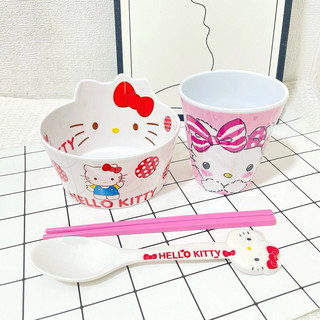 🌸𝐓𝐀̣̆𝐍𝐆 𝐐𝐔𝐀̀🌸 Tô chén bát, muỗng, ly cốc Hello Kitty