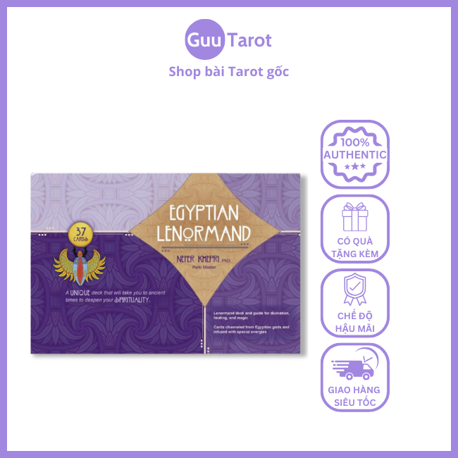 Bộ Bài Egyptian Lenormand (Guu Tarot Shop)