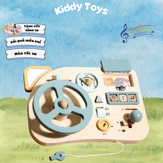 Bảng bận rộn Busyboard montessori Đồ chơi giáo dục sớm thông minh cho bé Kiddy Toys