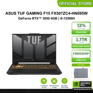 Laptop ASUS TUF Gaming F15 FX507ZC4-HN095W i5-12500H | GeForce RTXTM 3050 4GB | 16GB | 512GB | 15.6' FHD 144Hz | Win 11