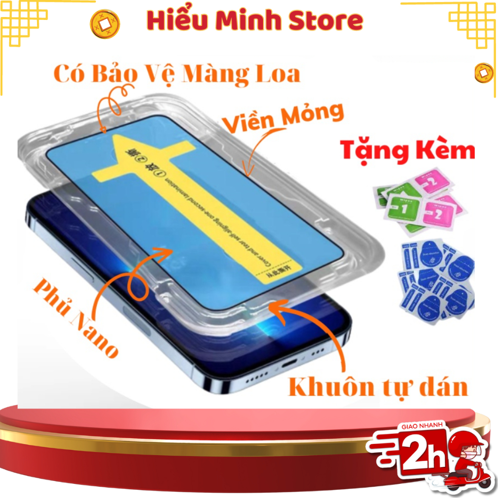 Kính cường lực iphone Full Màn MKing 7plus 8plus xsmax 11 12 pro 11 promax  12 13promax 14 Promax  15Promax 16 Pro max