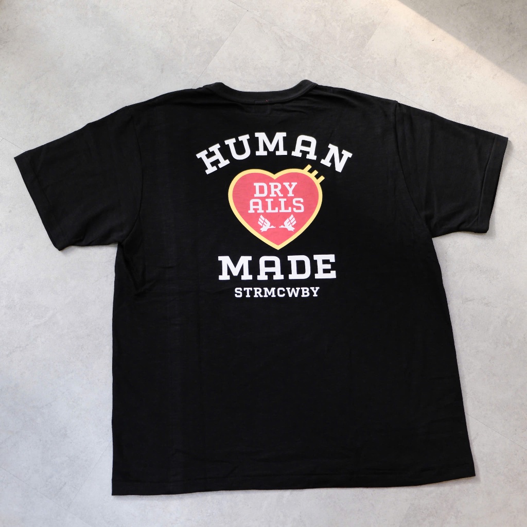 Human Made Dry Alls Heart graphic - Black ( CHÍNH HÃNG )