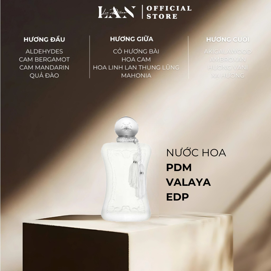 [LAN] Nước Hoa Nữ PDM Valaya EDP 10ml/20ml