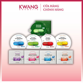 Hộp 10 Miếng Mặt Nạ BNBG Dưỡng Ẩm, Hỗ Trợ Dưỡng Trắng Da Hàn Quốc