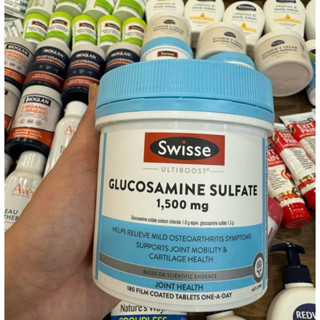  Viên uống bổ sung sức khỏe sụn khớp Swisse Glucosamine Sulfate 1500mg 180 viên 