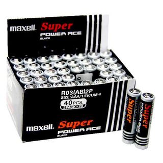 SET 2 CẶP PIN AAA TOSHIBA / MAXELL SUPER POWER ACE ( 4 VIÊN)