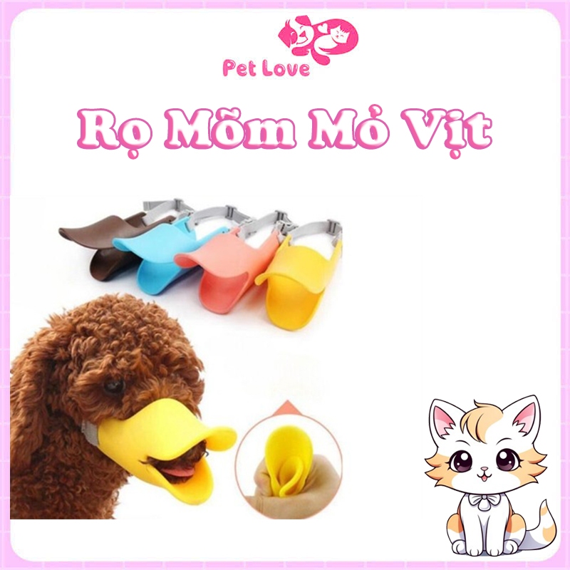 Rọ mõm mỏ vịt cho chó