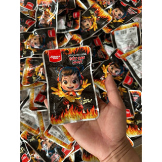 Bịch 30 Gói Chân Gà Rút Xương HASSAN FOOD Sốt Cay Cấp Độ 7 Cay Cay Thơm Ngon( Tặng Thêm 1 gói + 1 muối Chấm)