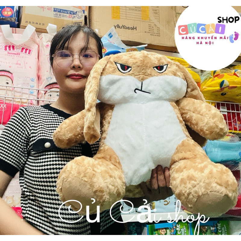 Thỏ mặt quạo bông/ Gấu bông Hàng Quà Tặng các hãng