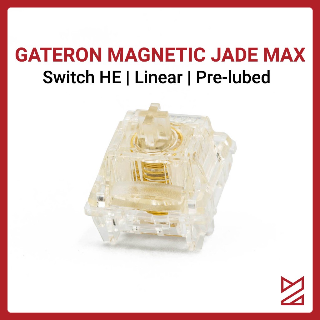 Gateron Magnetic Jade Max switch - Công tắc bàn phím HE cao cấp