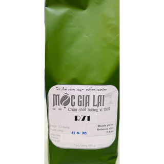 Cà phê rang xay Mộc Gia Lai 100% Robusta rang mộc