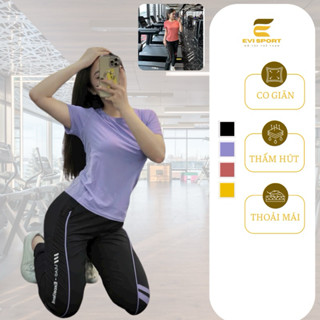 Bộ quần áo jogger thể thao,tập gym, yoga, cầu lông nữ