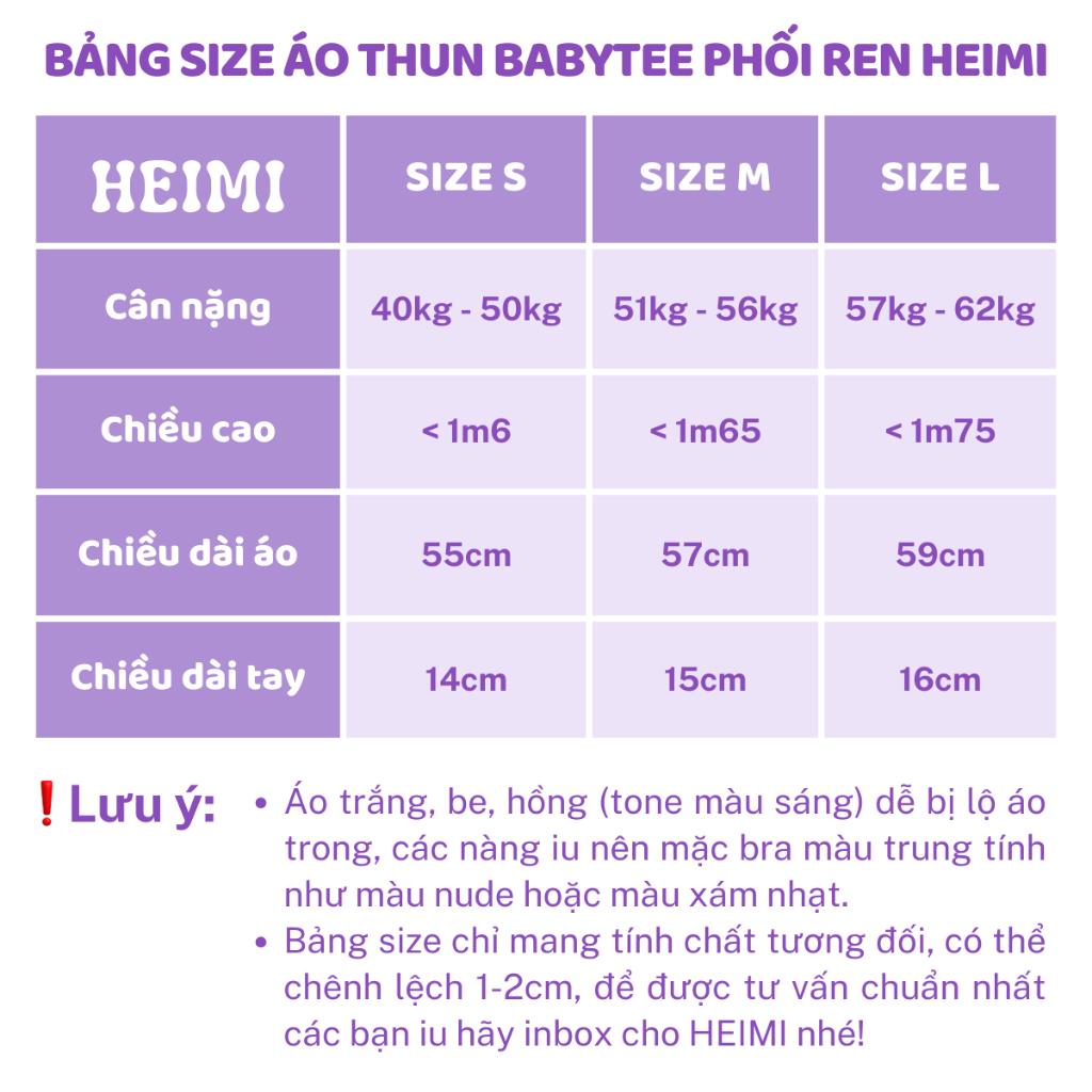 Áo Thun Babytee Phối Ren Gấu HEIMI, Áo Phông Baby Tee Cổ Tròn Form Vừa Chất Cotton Mịn Co Giãn | BigBuy360 - bigbuy360.vn