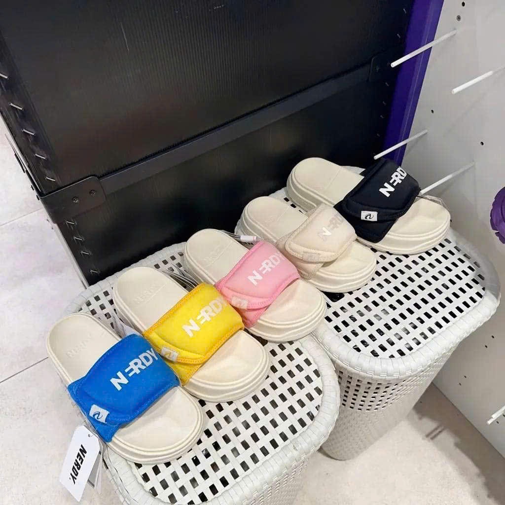 [Authentic💯] DÉP NERDY COMBI VELCRO QUAI DÁN - DÉP CHÍNH HÃNG STORE FULLBOX - DÉP NỮ HACK CHIỀU CAO 