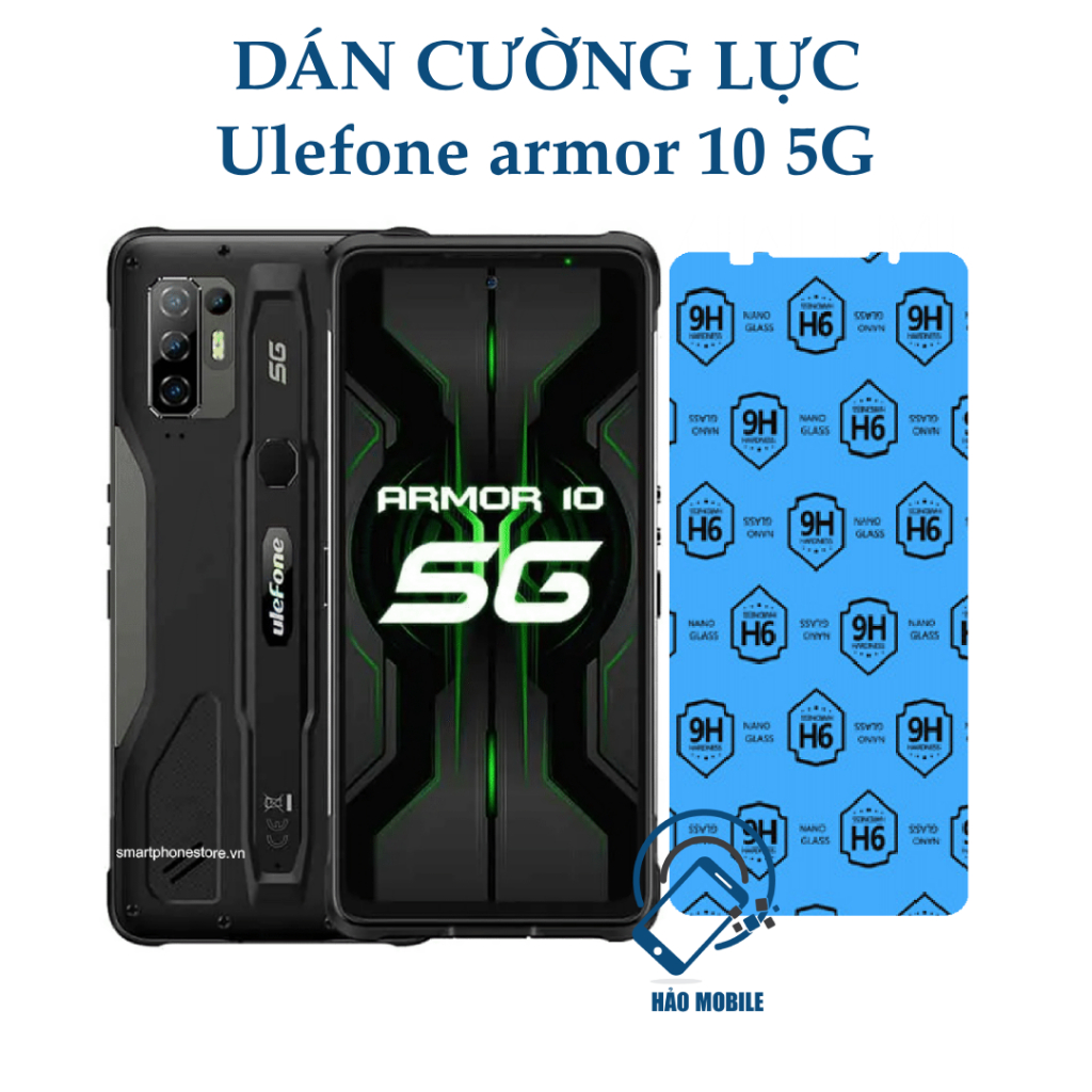 Dán cường lực dẻo nano Ulefone armor 10 5G ( chống va đập tốt )