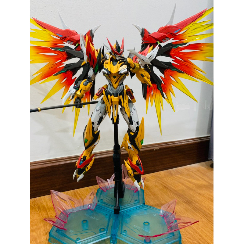 Mô hình MNP-XH01 Body baiqi, cánh Baiqi, thương Baiqi, base