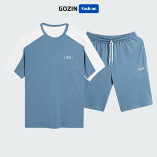 Bộ Đồ Nam GOZIN FASHION Cộc Tay Có Cổ, Bộ Quần Áo Polo Thời Trang, Co Giãn, Thoáng Khí -JA 10