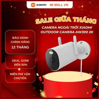 Camera Ngoài Trời Xiaomi Outdoor Camera AW300 2K (Ai phát hiện con người - Bảo hành 12 tháng)